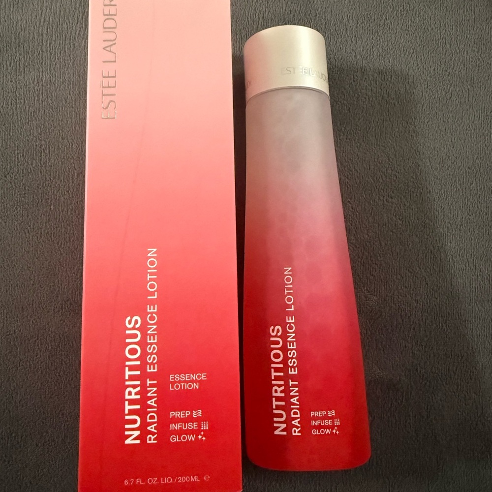 Estee Lauder Nutritious Radiant Essence Lotion - Red Ombre Bottle